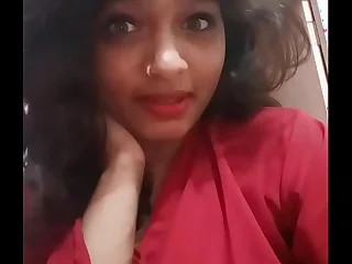 Sexy Sarika Desi Teen Dirty Sex Talking More Will not hear of Bill Brother